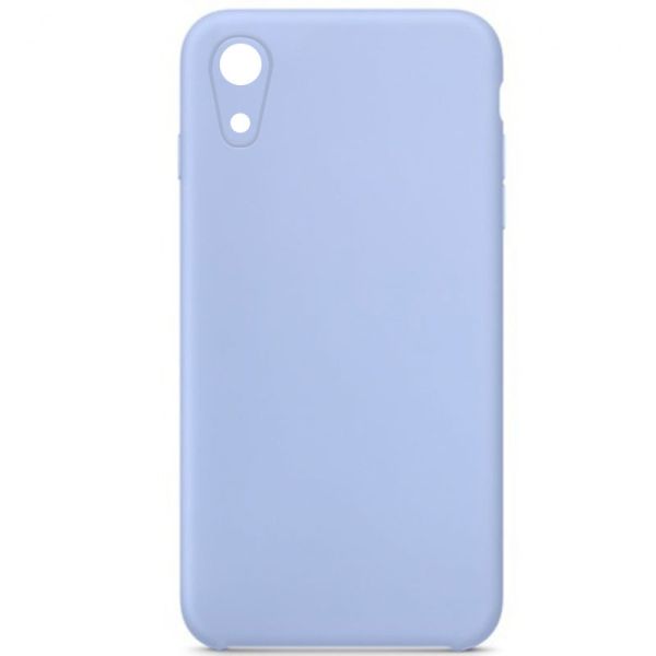 Silicone Case Square Full Camera Protective (AA) NOLOGO для Apple iPhone XR (6.1")
