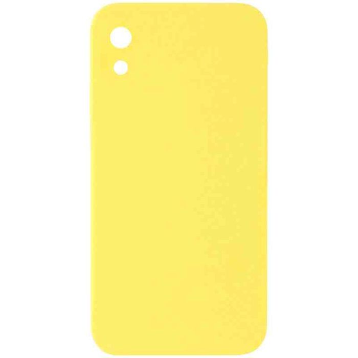 Silicone Case Square Full Camera Protective (AA) NOLOGO для Apple iPhone XR (6.1")
