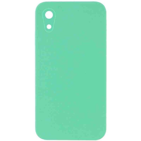 Silicone Case Square Full Camera Protective (AA) NOLOGO для Apple iPhone XR (6.1")