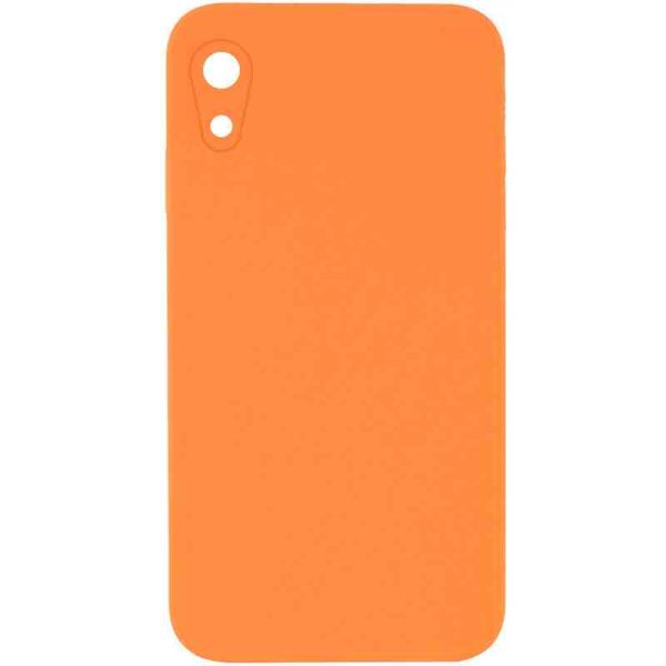 Silicone Case Square Full Camera Protective (AA) NOLOGO для Apple iPhone XR (6.1")