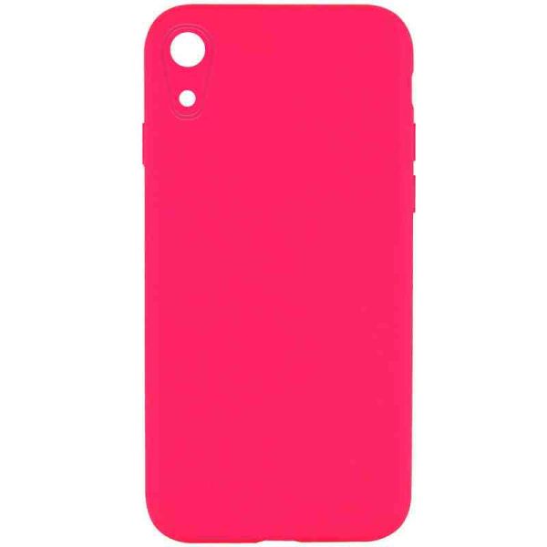 Silicone Case Square Full Camera Protective (AA) NOLOGO для Apple iPhone XR (6.1")