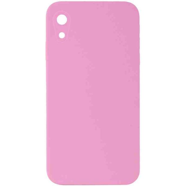 Silicone Case Square Full Camera Protective (AA) NOLOGO для Apple iPhone XR (6.1")