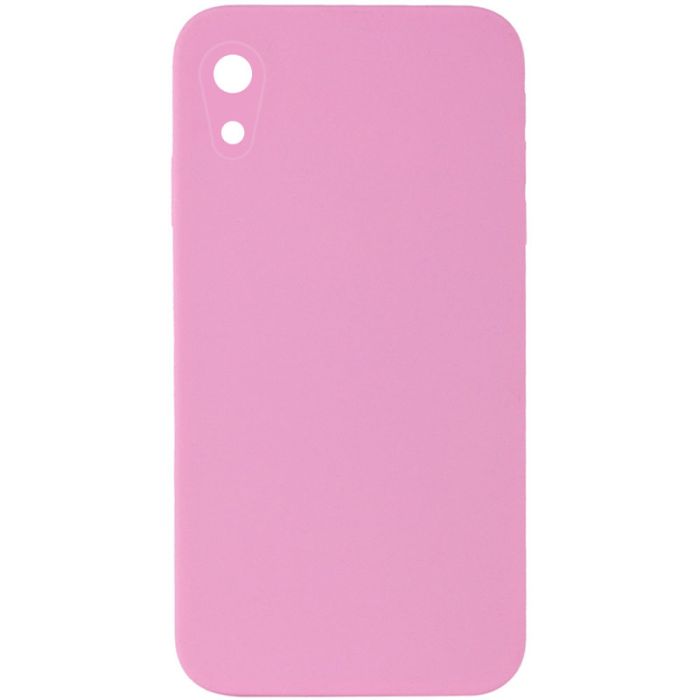 Silicone Case Square Full Camera Protective (AA) NOLOGO для Apple iPhone XR (6.1")