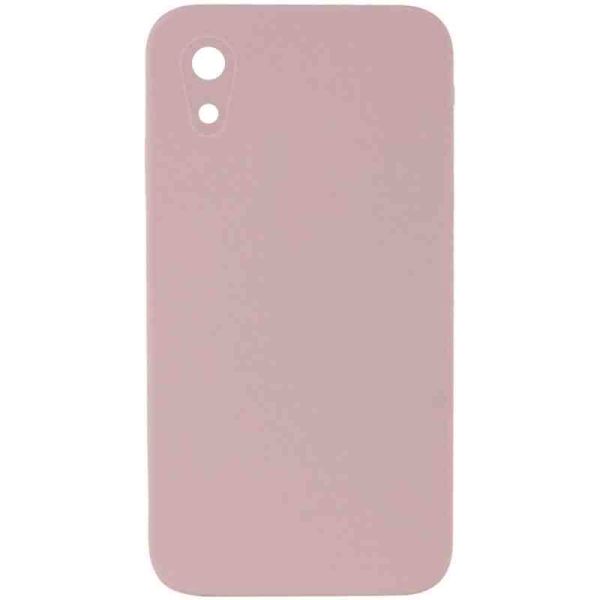 Silicone Case Square Full Camera Protective (AA) NOLOGO для Apple iPhone XR (6.1")