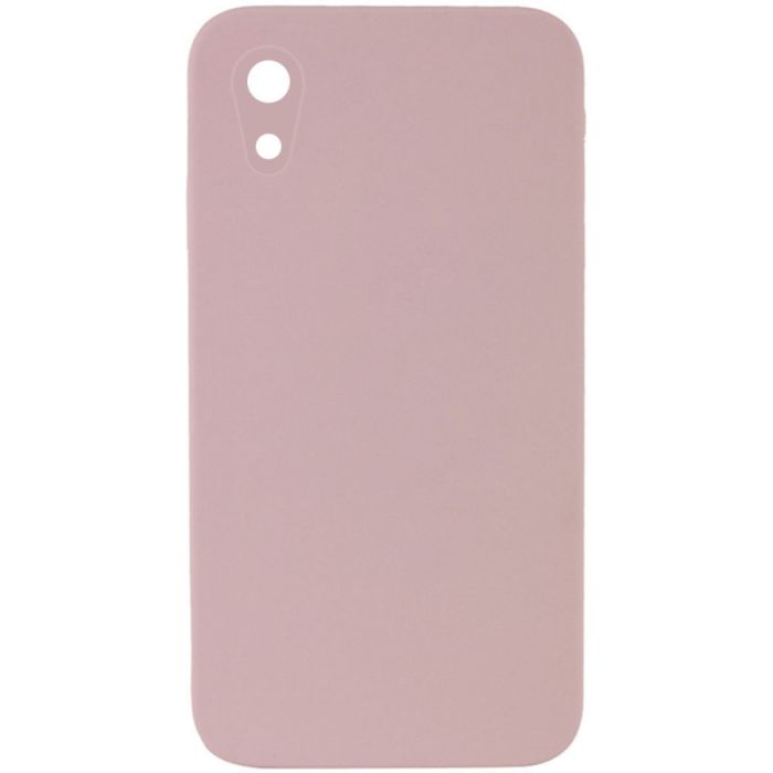 Silicone Case Square Full Camera Protective (AA) NOLOGO для Apple iPhone XR (6.1")