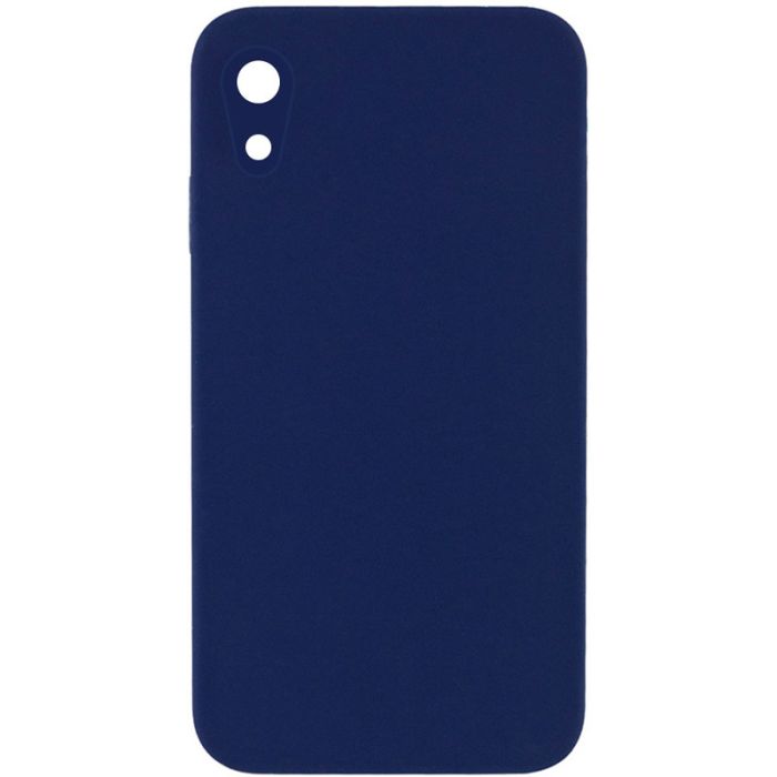 Silicone Case Square Full Camera Protective (AA) NOLOGO для Apple iPhone XR (6.1")