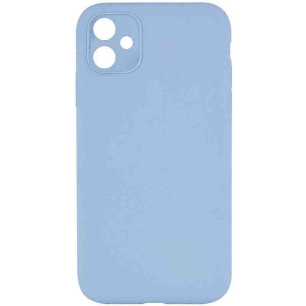 Silicone Case Square Full Camera Protective (AA) NOLOGO для Apple iPhone 11 (6.1")