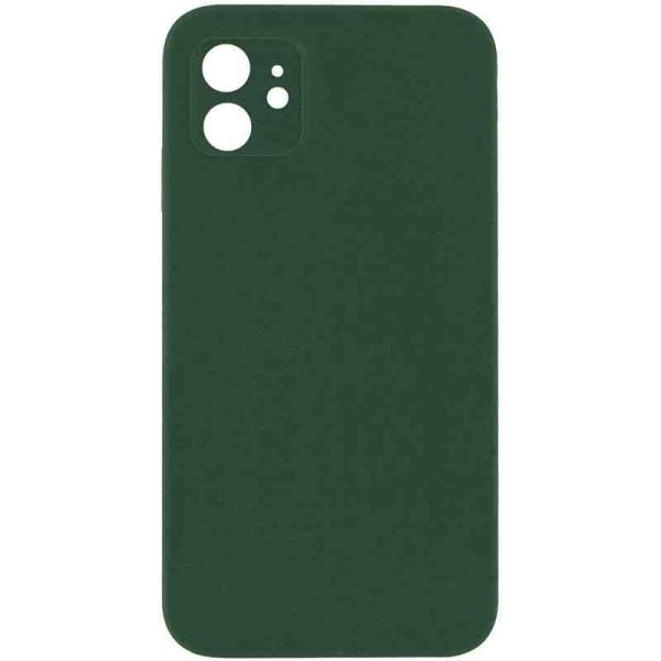 Silicone Case Square Full Camera Protective (AA) NOLOGO для Apple iPhone 11 (6.1")