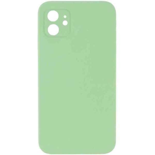 Silicone Case Square Full Camera Protective (AA) NOLOGO для Apple iPhone 11 (6.1")