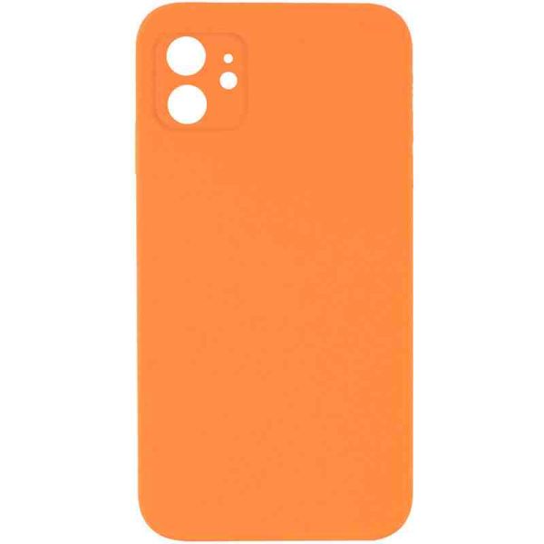 Silicone Case Square Full Camera Protective (AA) NOLOGO для Apple iPhone 11 (6.1")