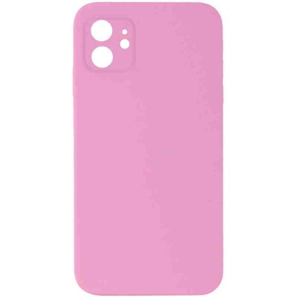 Silicone Case Square Full Camera Protective (AA) NOLOGO для Apple iPhone 11 (6.1")