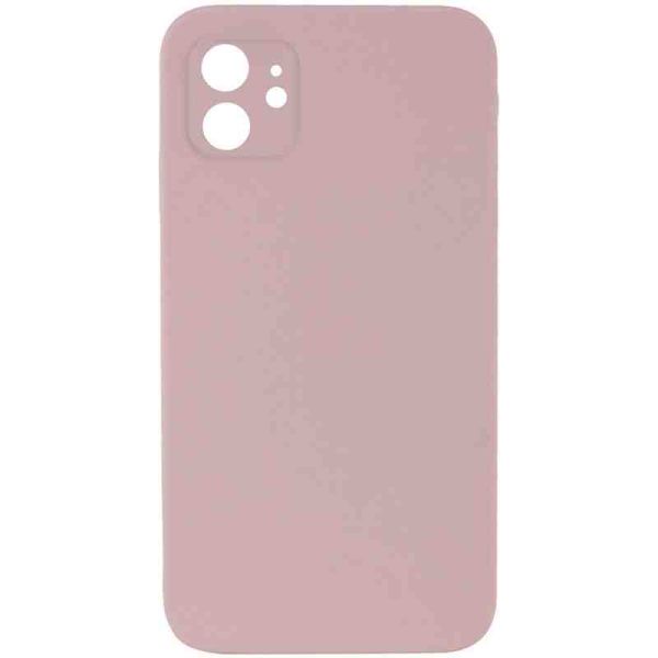Silicone Case Square Full Camera Protective (AA) NOLOGO для Apple iPhone 11 (6.1")