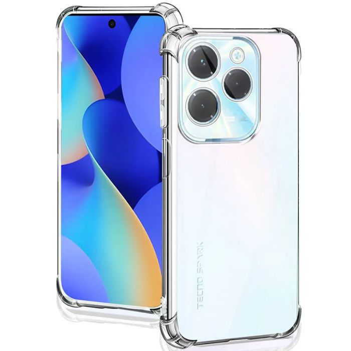 TPU чохол GETMAN Ease logo посилені кути Full Camera для Infinix Hot 40