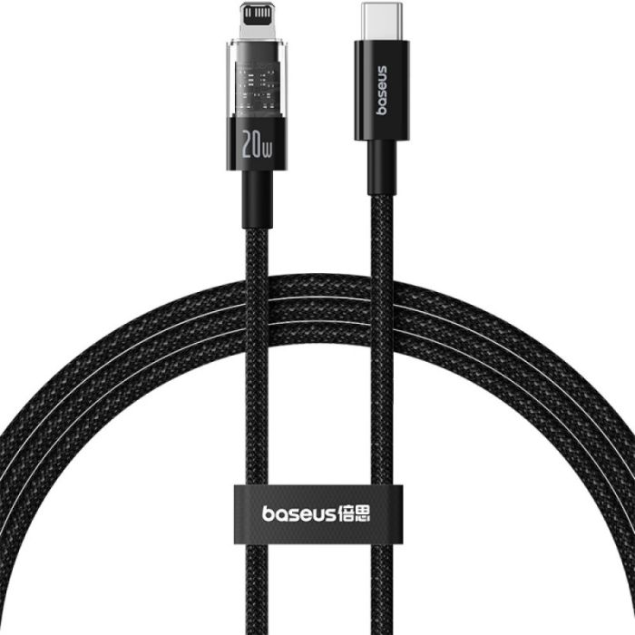Дата кабель Baseus Gem Fast Charging Type-C to Lightning 20W (1m) (P10373001)