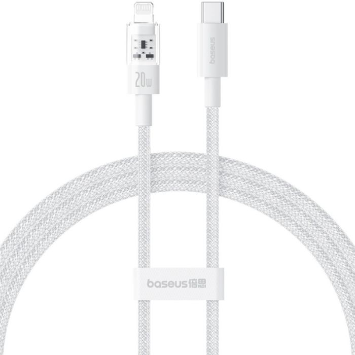 Дата кабель Baseus Gem Fast Charging Type-C to Lightning 20W (1m) (P10373001)