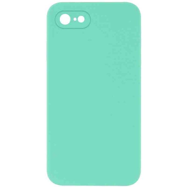 Silicone Case Square Full Camera Protective (AA) NOLOGO для Apple iPhone 7 / 8 / SE (2020) (4.7")