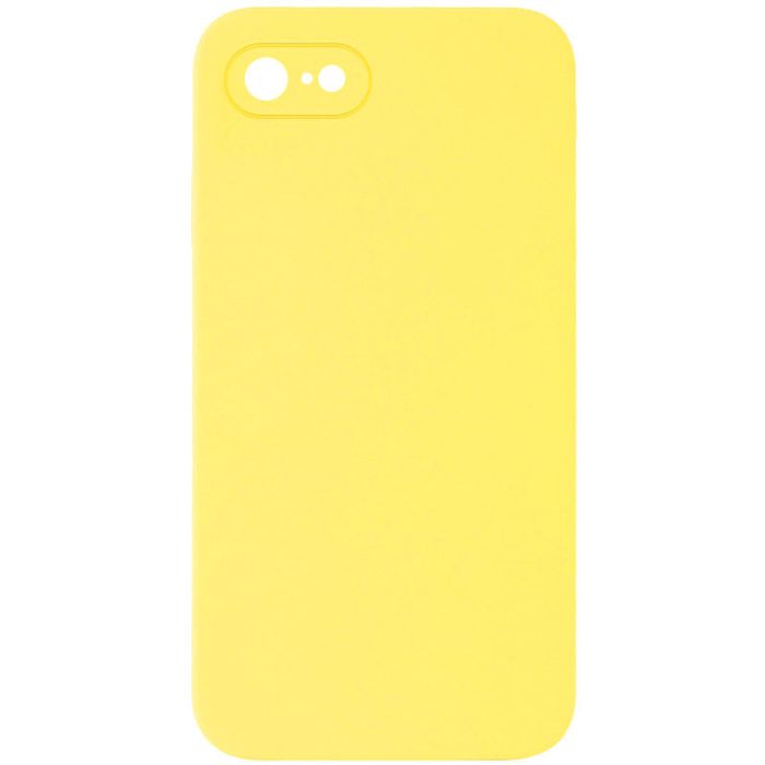 Silicone Case Square Full Camera Protective (AA) NOLOGO для Apple iPhone 7 / 8 / SE (2020) (4.7")
