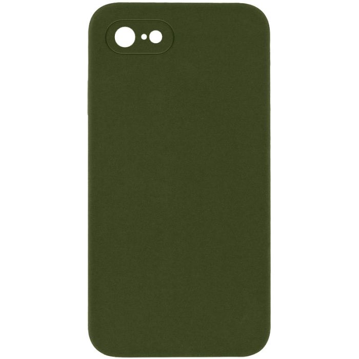 Silicone Case Square Full Camera Protective (AA) NOLOGO для Apple iPhone 7 / 8 / SE (2020) (4.7")