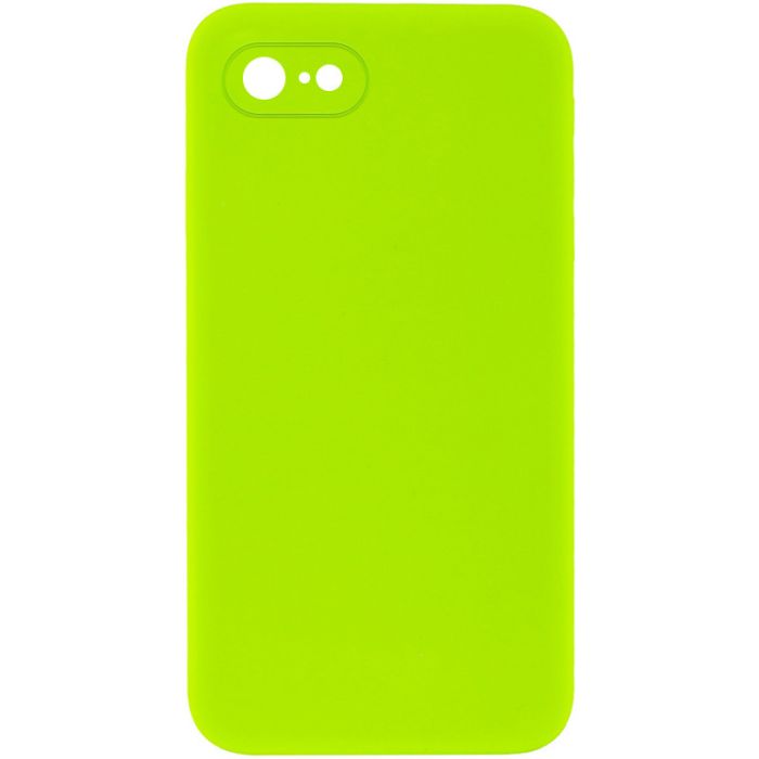 Silicone Case Square Full Camera Protective (AA) NOLOGO для Apple iPhone 7 / 8 / SE (2020) (4.7")