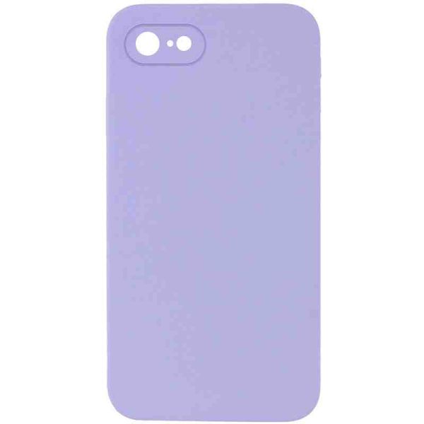 Silicone Case Square Full Camera Protective (AA) NOLOGO для Apple iPhone 7 / 8 / SE (2020) (4.7")