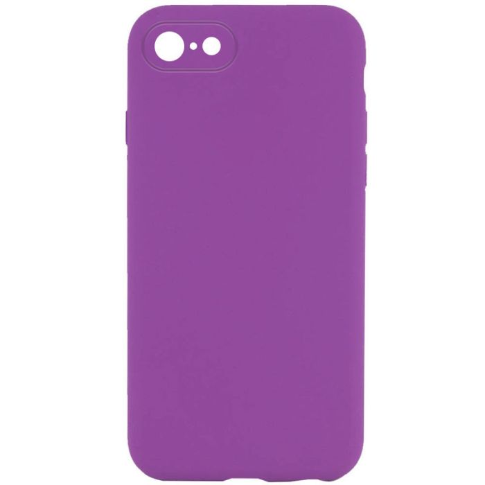 Silicone Case Square Full Camera Protective (AA) NOLOGO для Apple iPhone 7 / 8 / SE (2020) (4.7")
