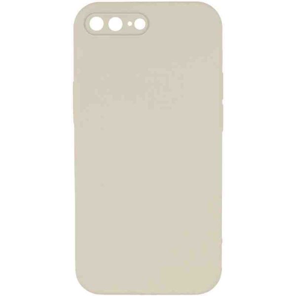 Silicone Case Square Full Camera Protective (AA) NOLOGO для Apple iPhone 7 plus / 8 plus (5.5")
