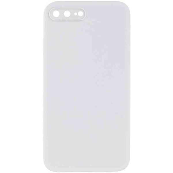 Silicone Case Square Full Camera Protective (AA) NOLOGO для Apple iPhone 7 plus / 8 plus (5.5")