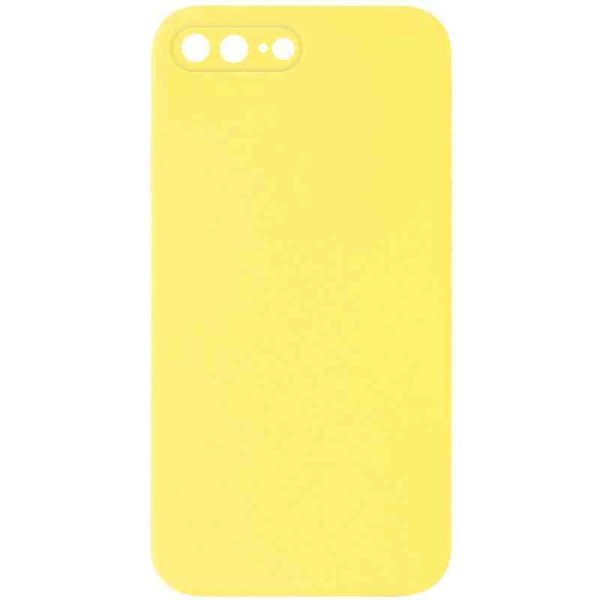 Silicone Case Square Full Camera Protective (AA) NOLOGO для Apple iPhone 7 plus / 8 plus (5.5")