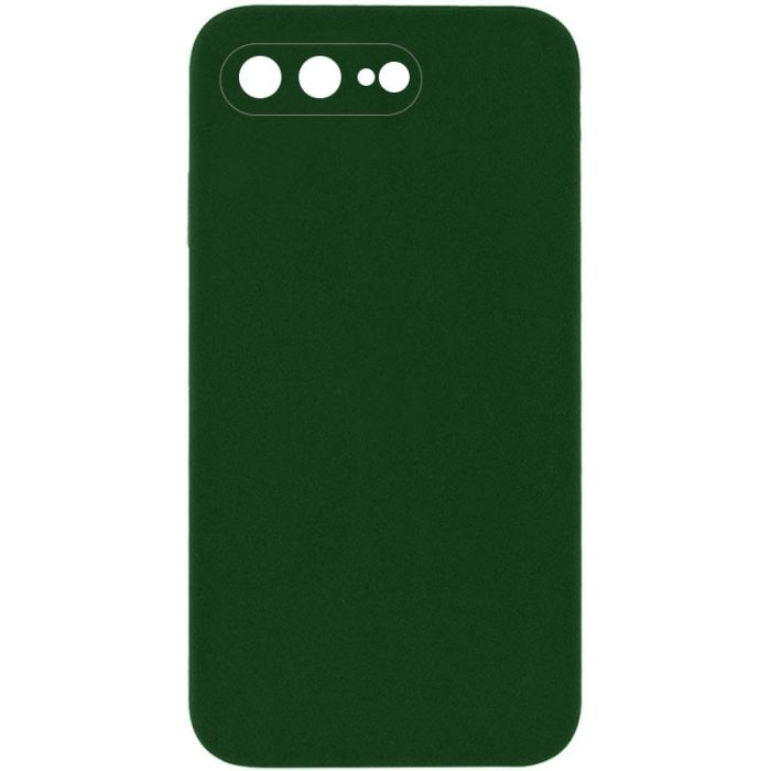 Silicone Case Square Full Camera Protective (AA) NOLOGO для Apple iPhone 7 plus / 8 plus (5.5")