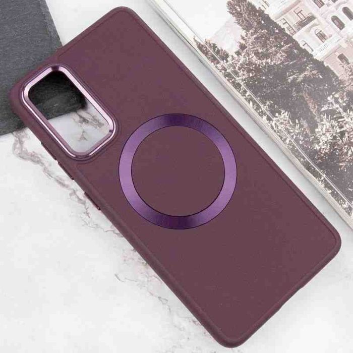 TPU чохол Bonbon Metal Style with MagSafe для Samsung Galaxy S20 FE