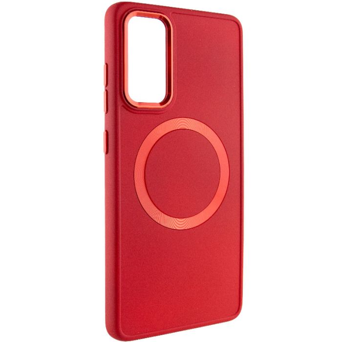 TPU чохол Bonbon Metal Style with MagSafe для Samsung Galaxy S20 FE