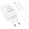 МЗП Hoco N33 Start PD35W (1USB-A/2C) + кабель Type-C to Lightning