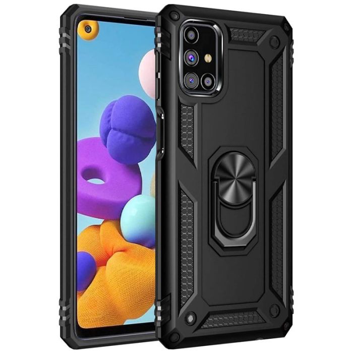 Ударостійкий чохол Serge Ring for Magnet для Samsung Galaxy M31s