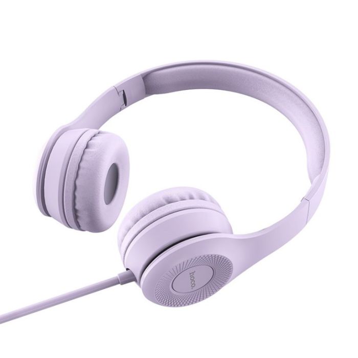 Накладні навушники Hoco W21 (3.5mm/1.2m)