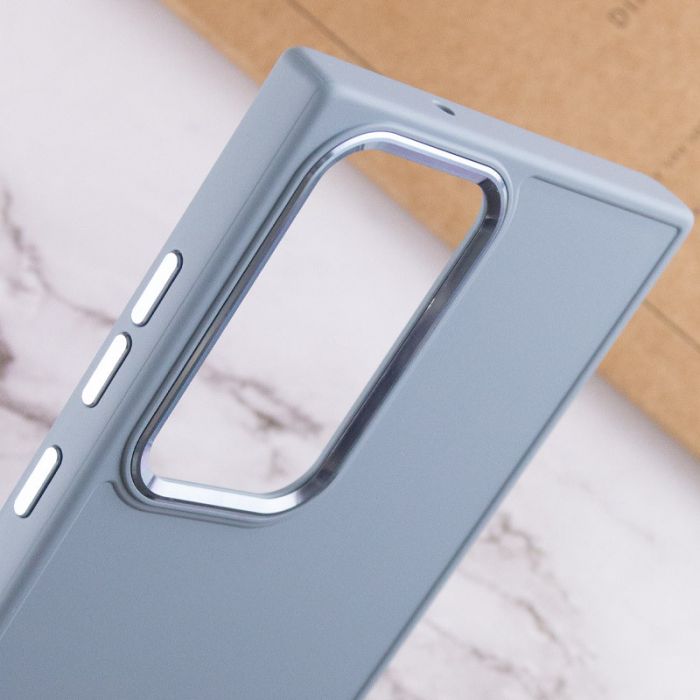 TPU чохол Bonbon Metal Style для Samsung Galaxy S23 Ultra