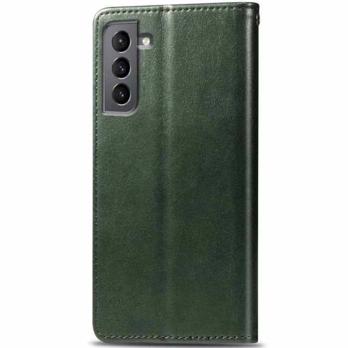 Шкіряний чохол книжка GETMAN Gallant (PU) для Samsung Galaxy S21 FE