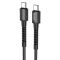 Дата кабель Hoco X71 "Especial" Type-C to Type-C 60W (1m)