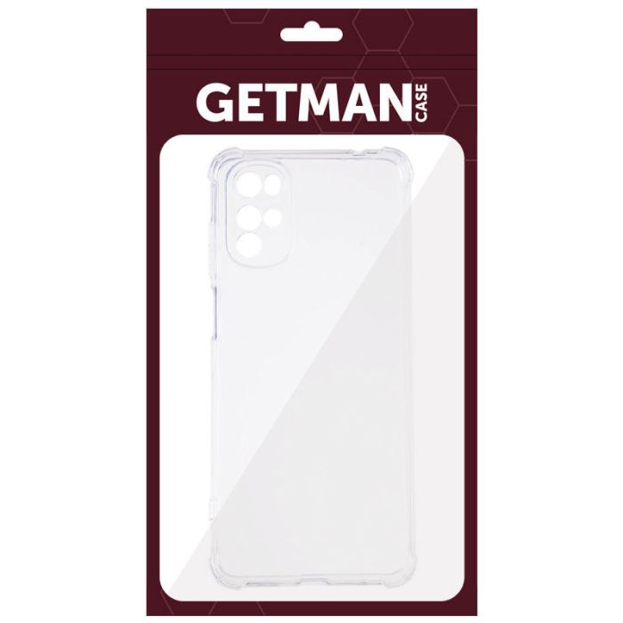 TPU чохол GETMAN Ease logo посилені кути Full Camera для Motorola Moto G22