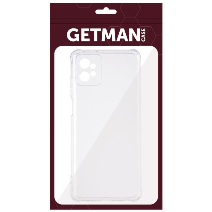 TPU чохол GETMAN Ease logo посилені кути Full Camera для Motorola Moto G32