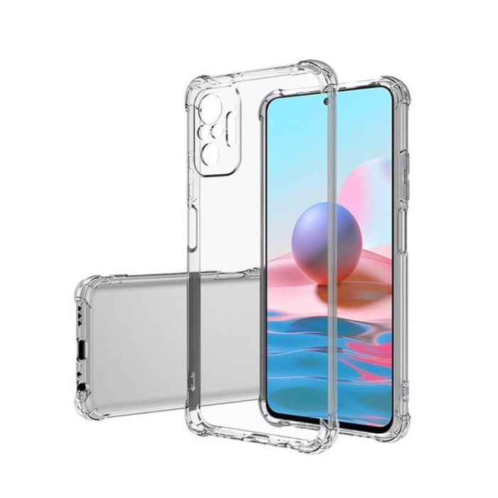 TPU чохол GETMAN Ease logo посилені кути Full Camera для Xiaomi Redmi Note 10 Pro / 10 Pro Max