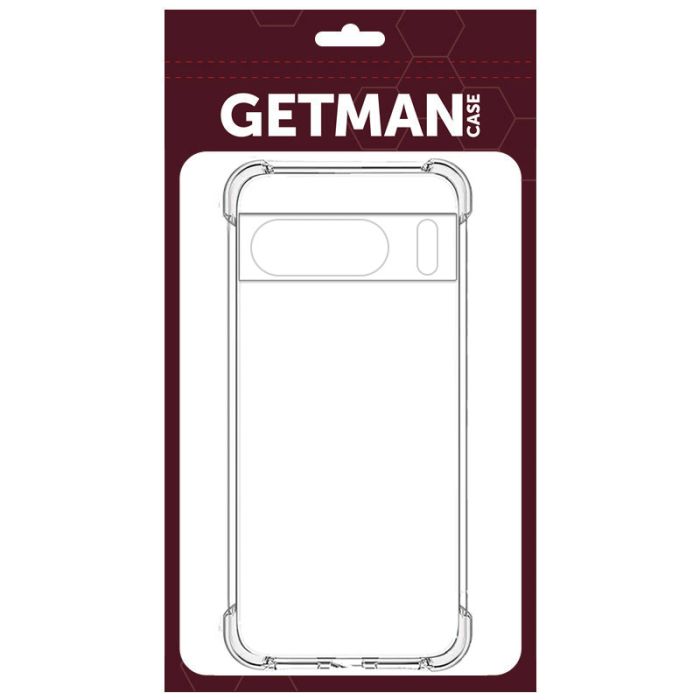 TPU чохол GETMAN Ease logo посилені кути Full Camera для Google Pixel 8 Pro