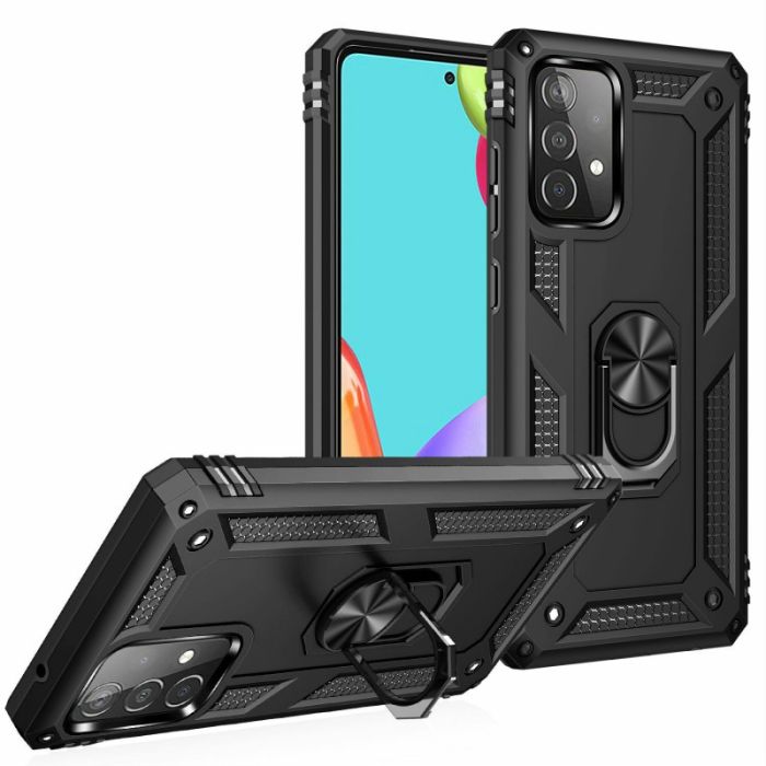 Ударостійкий чохол Serge Ring for Magnet для Samsung Galaxy A72 4G / A72 5G