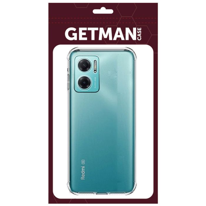 TPU чохол GETMAN Ease logo посилені кути Full Camera для Xiaomi Redmi Note 11E