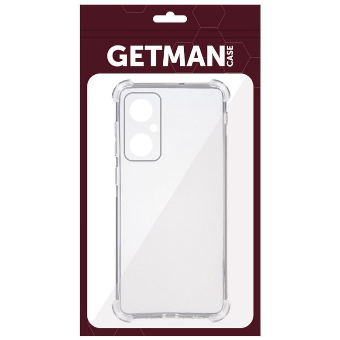TPU чохол GETMAN Ease logo посилені кути Full Camera для Xiaomi Redmi Note 11R