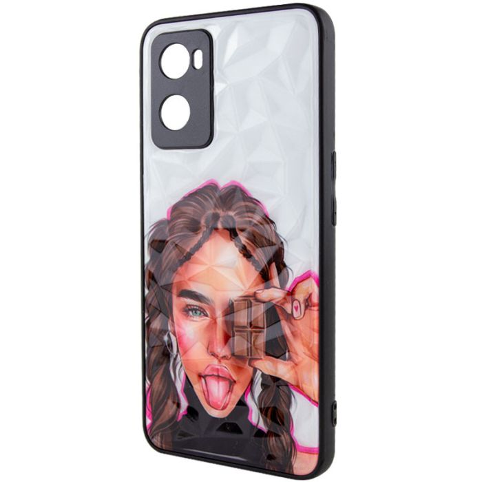 TPU+PC чохол Prisma Ladies для Oppo A57s / A77s