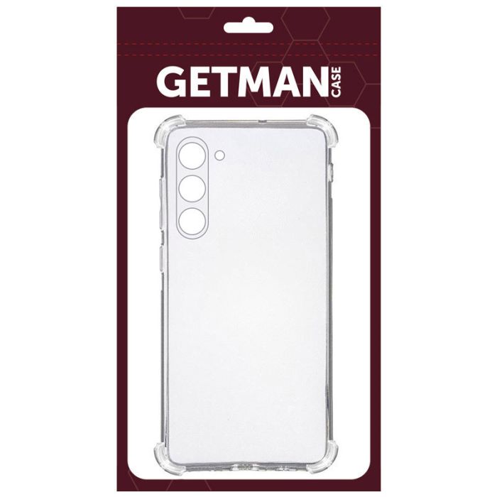 TPU чохол GETMAN Ease logo посилені кути Full Camera для Samsung Galaxy S23