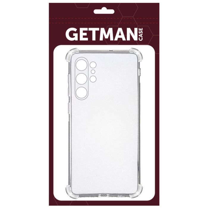 TPU чохол GETMAN Ease logo посилені кути Full Camera для Samsung Galaxy S22 Ultra