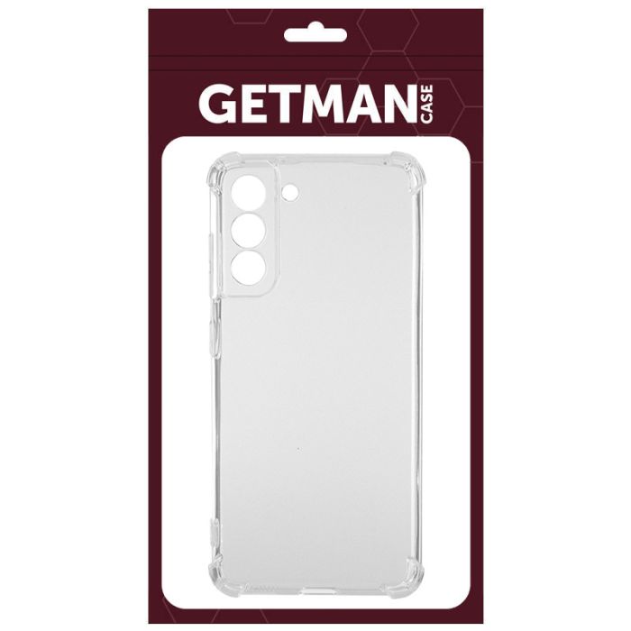 TPU чохол GETMAN Ease logo посилені кути Full Camera для Samsung Galaxy S22