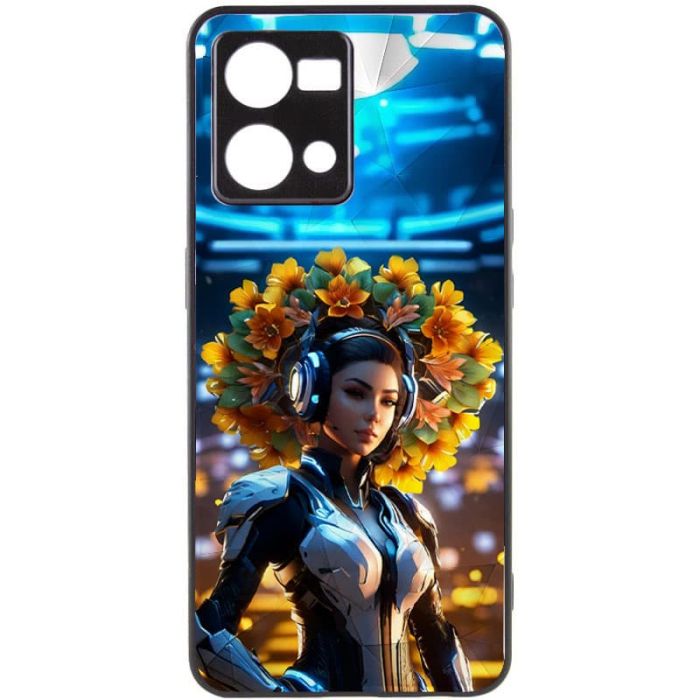 TPU+PC чохол Prisma Ladies для Oppo Reno 7 4G