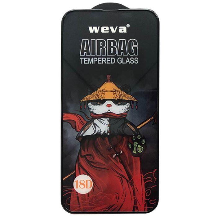Захисне 2.5D скло Weva AirBag (тех.пак) для Apple iPhone 14 Pro Max (6.7")